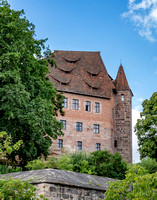 Entering Nuremburg castle complex