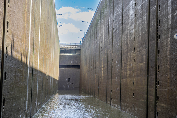 Inside the lock