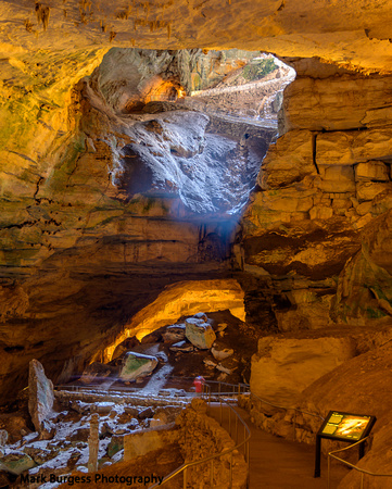 Looking out the Entrance