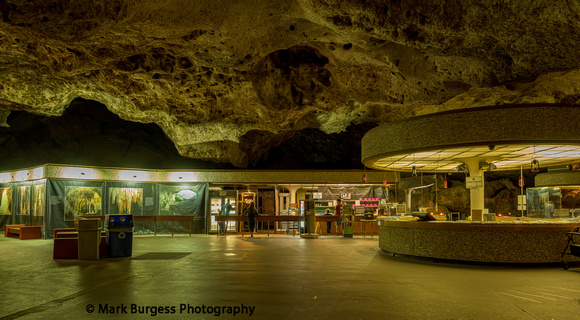 Snack area in the cave